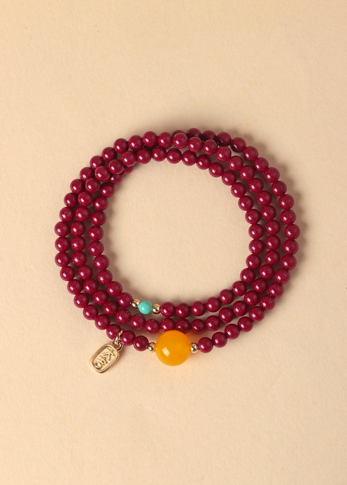 Cinnabar Multi-Wrap Bracelet