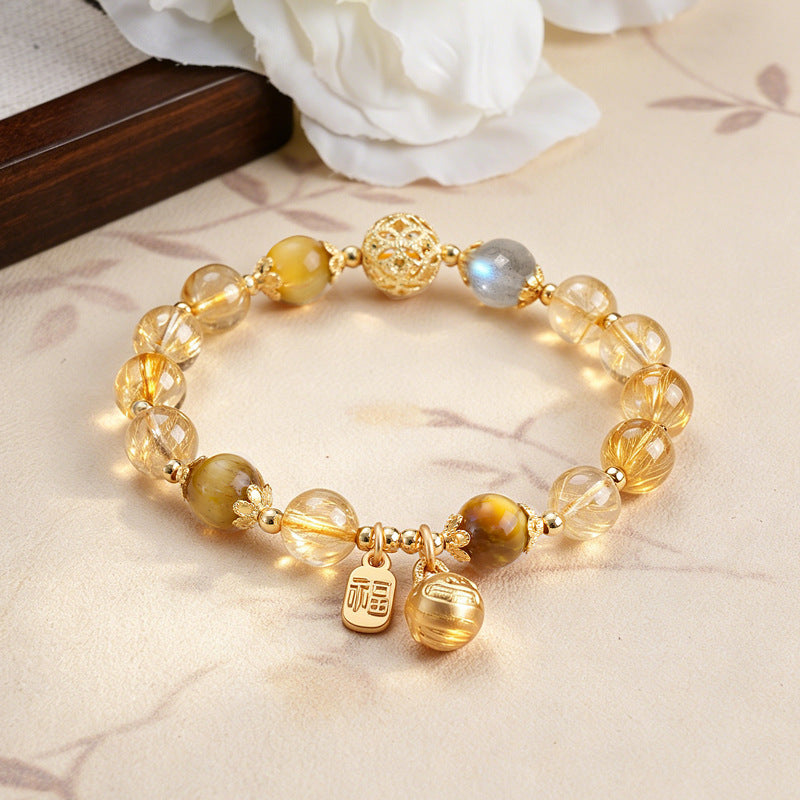 Moonstone Crystal Bracelet