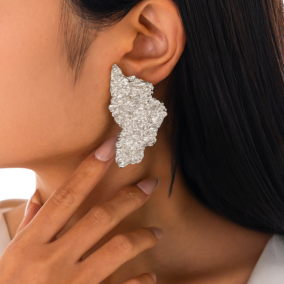 Planderful Vienna Verve Earrings – Creative Irregular Geometric Design