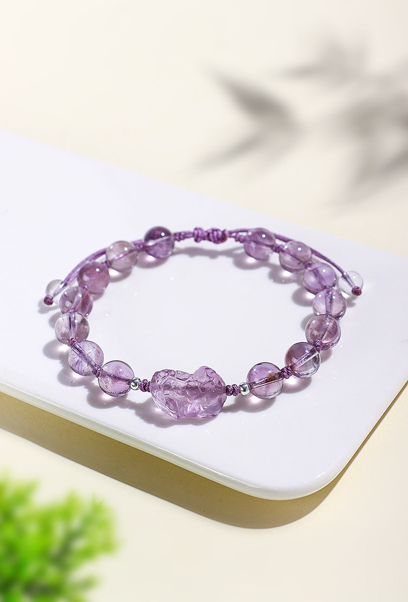Planderful Fortune's Favor Bracelet – Fresh and Sweet Strawberry Crystal Design