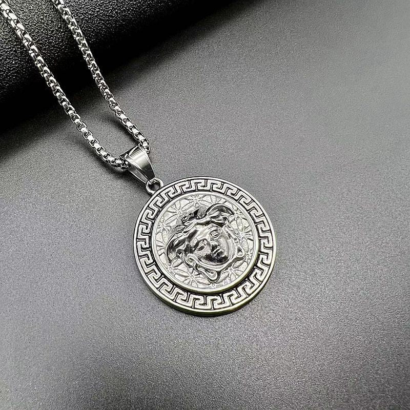 Steel Necklace – Statement Hip Hop Pendant