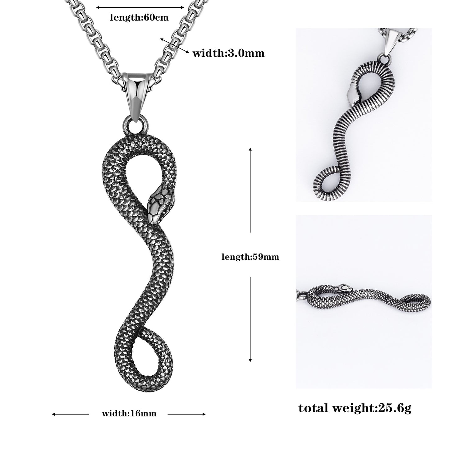 Steel Necklace – Minimalist
