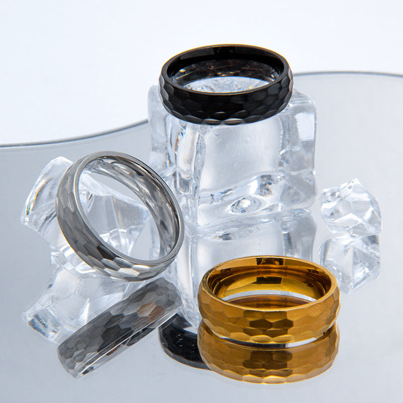 Stylish Stainless Steel Ring with Classic Design for Men and Women