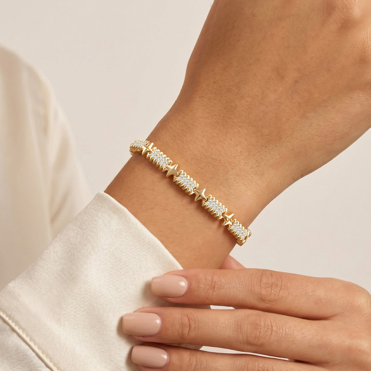 Zircon Copper Bracelet