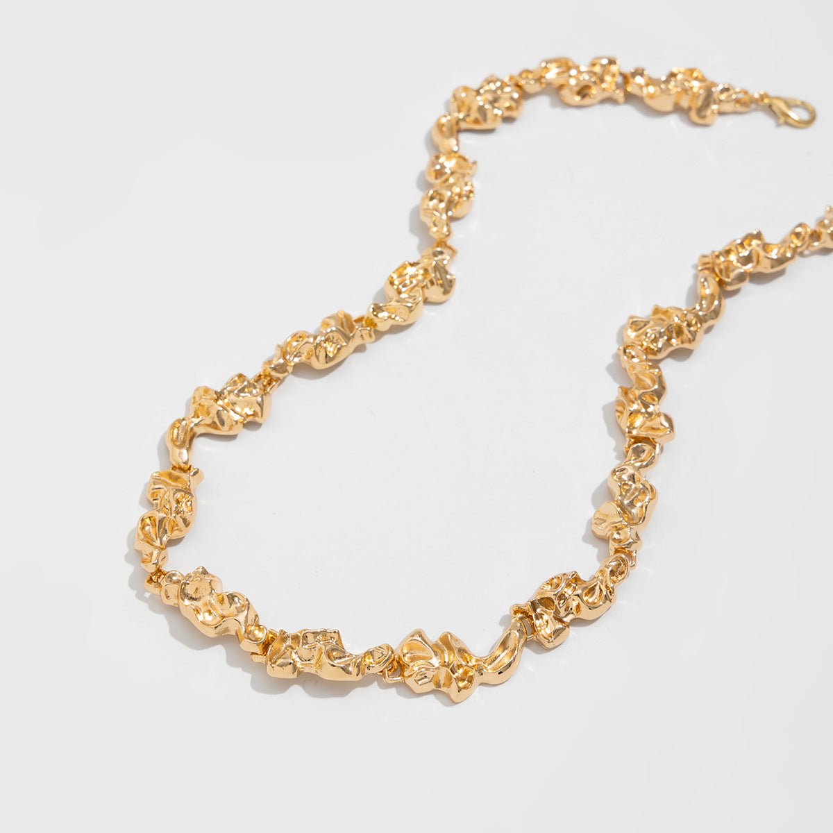 Planderful Vienna Verve Necklace – Unique Irregular Liquid Design