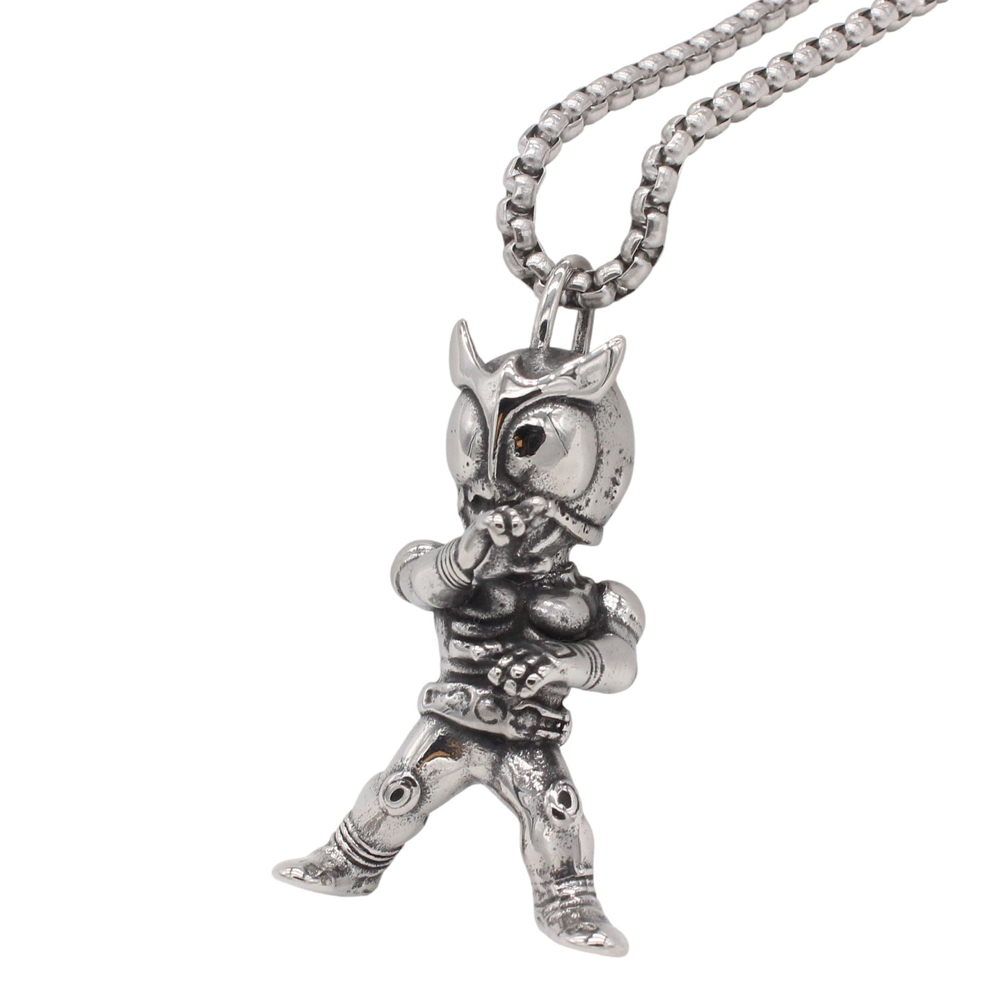 Planderful Jewelry Ultraman Titanium Pendant For Men
