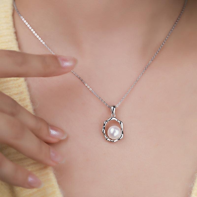 S925 Sterling Silver Freshwater Pearl Necklace