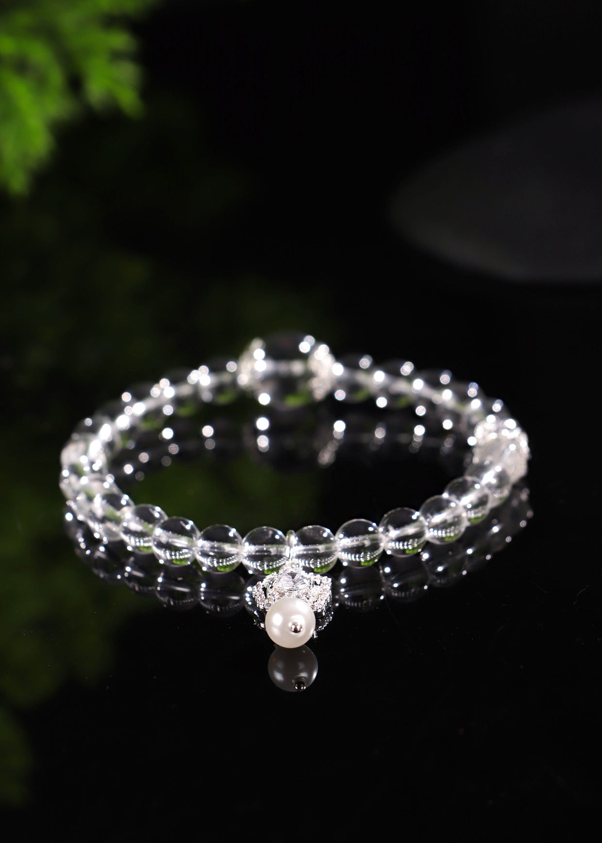 Planderful Fortune's Favor Bracelet – Elegant Crystal Beaded Design