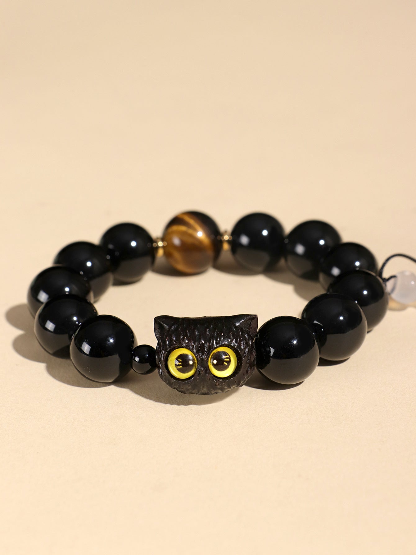 Planderful Fortune's Favor Bracelet – Personalized Obsidian Design
