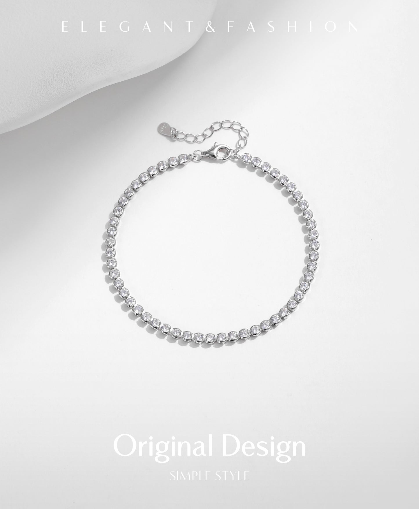 Planderful Everyday Genie Bracelet – Exquisite Zircon Elegance