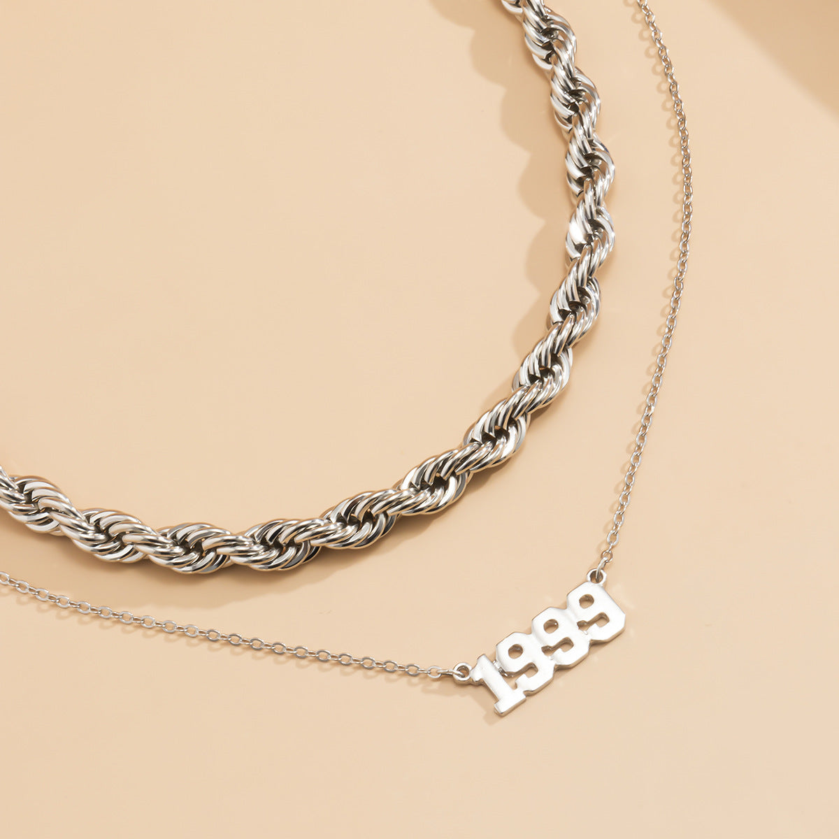 Geometric Metal Necklace For Women By Planderful Vienna Verve Versatile Statement Retro Twist