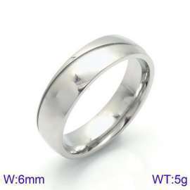 Japan And South Korea Men's And Women's Titanium Steel Rings, Zircon-Inlaid