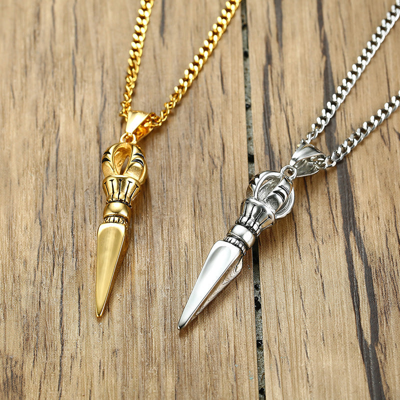 Film And Television Peripheral Jewelry Stainless Steel Pendant