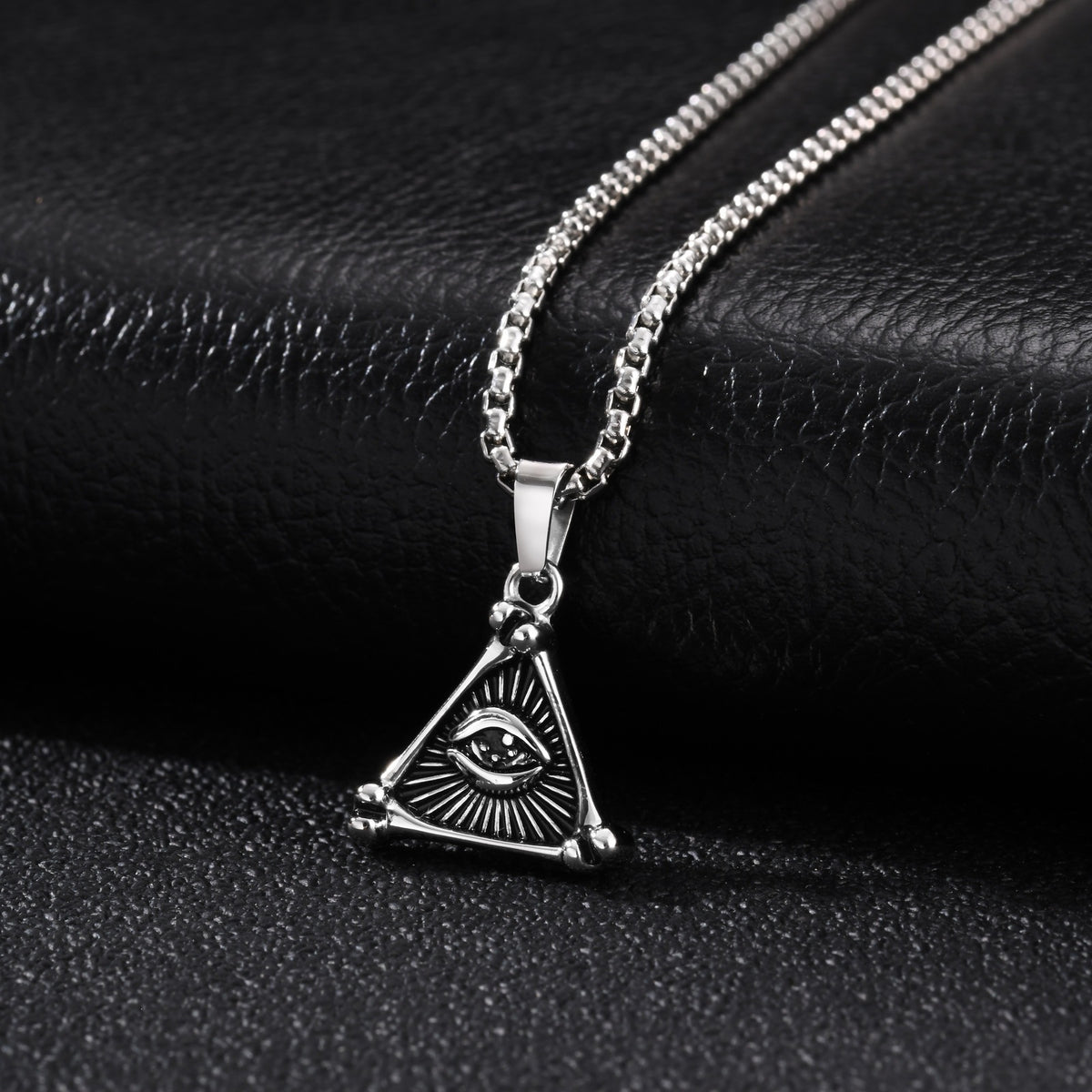 Devil's Eye Stainless Steel Pendant