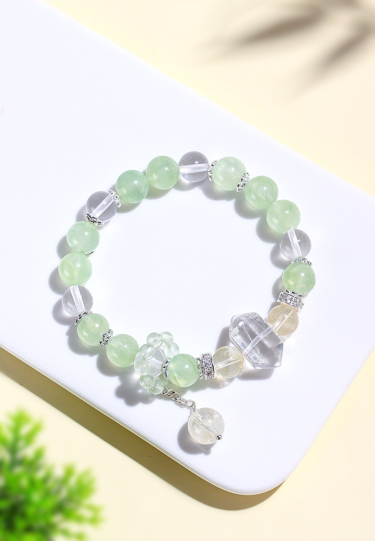 Planderful Fortune's Favor Bracelet – Fresh and Sweet Amethyst and Crystal Design