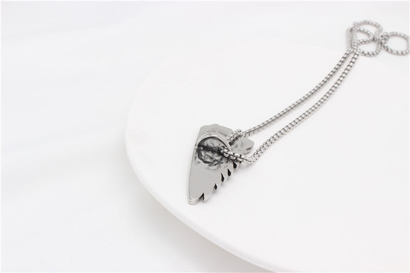 Indian Chief Titanium Steel Pendant Necklace