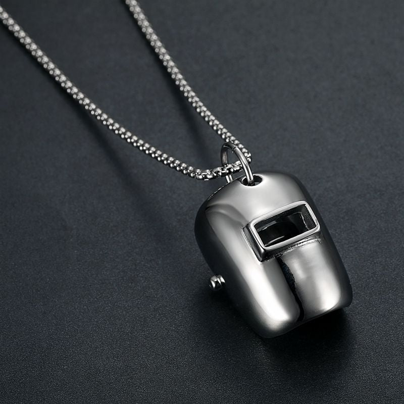 Steel Necklace - Minimalist Unisex
