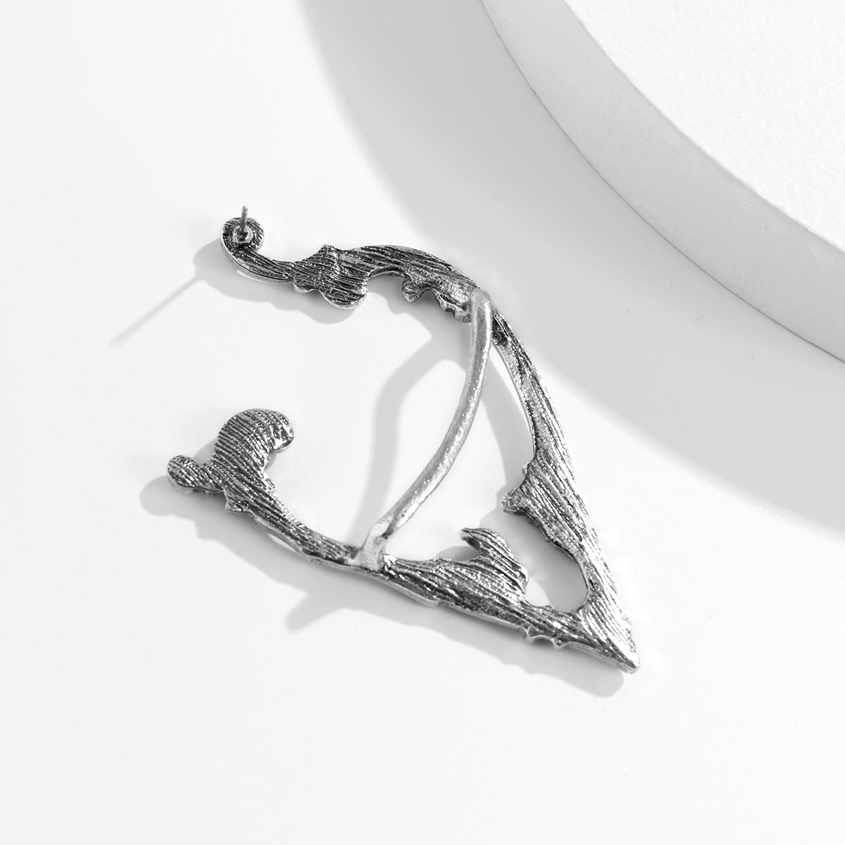Planderful Halloween Outline Earrings For Women Retro European American Elf Studs Dark Wind Versatile Statement