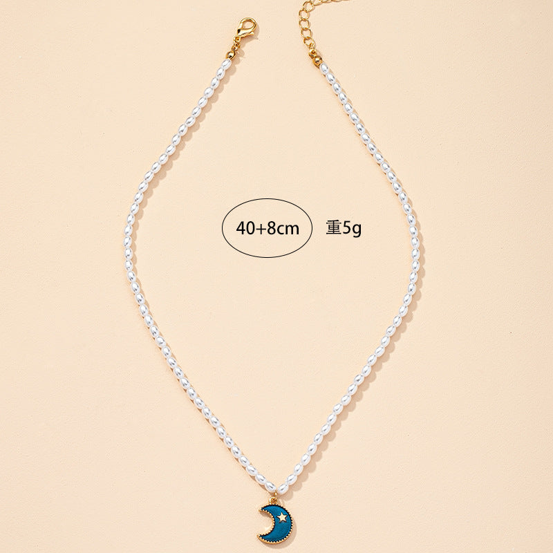 Moonlit Baroque Pearl Necklace - Vienna Verve Collection