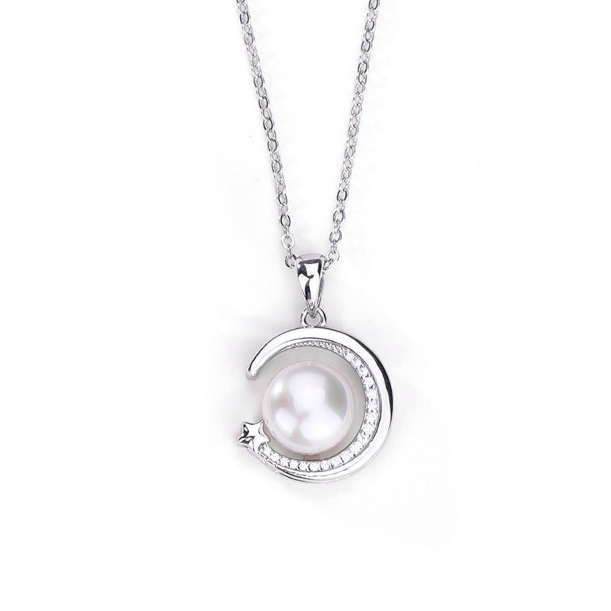 S925 Sterling Silver Freshwater Pearl Necklace