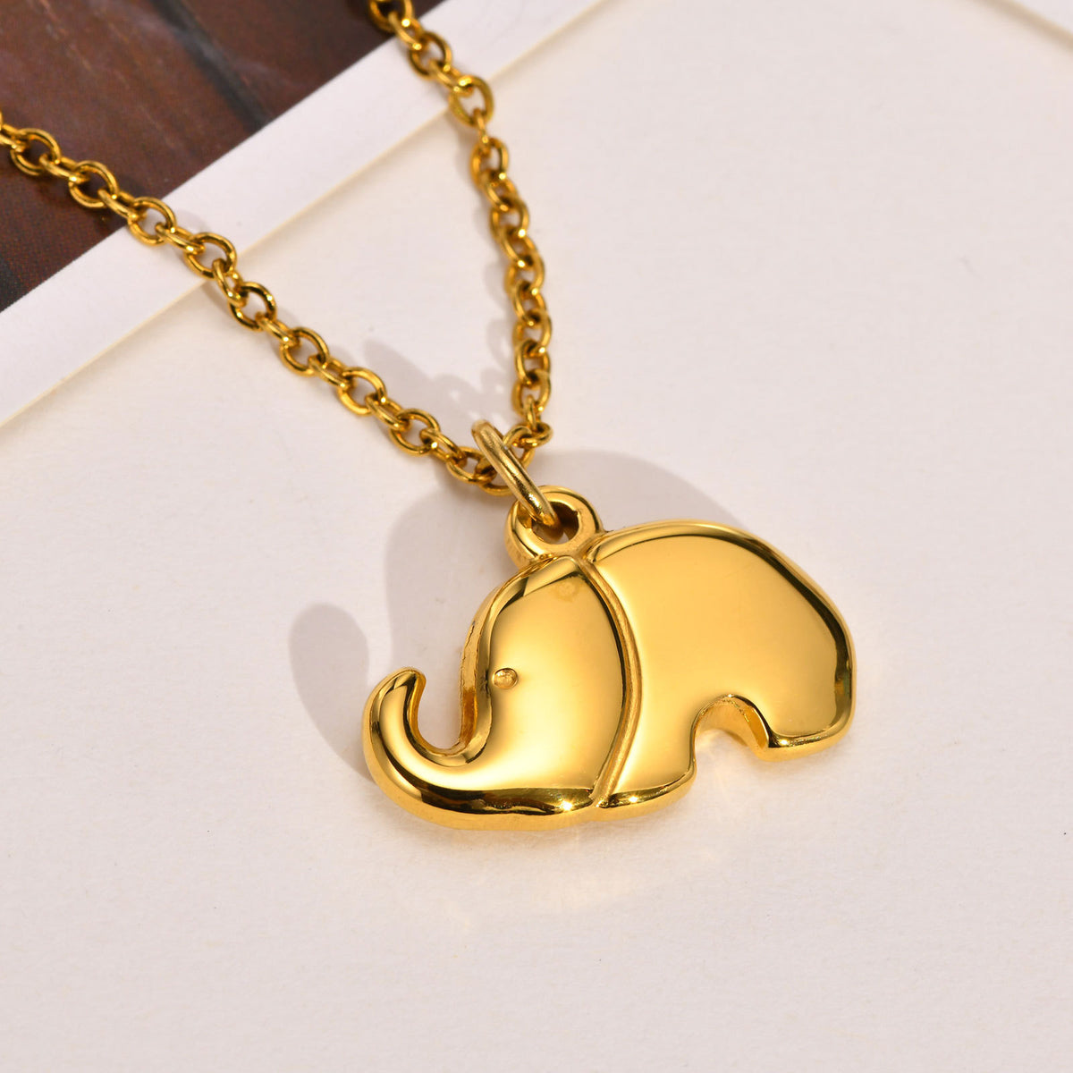 Simple Light Luxury Baby Stainless Steel Necklace Unisex