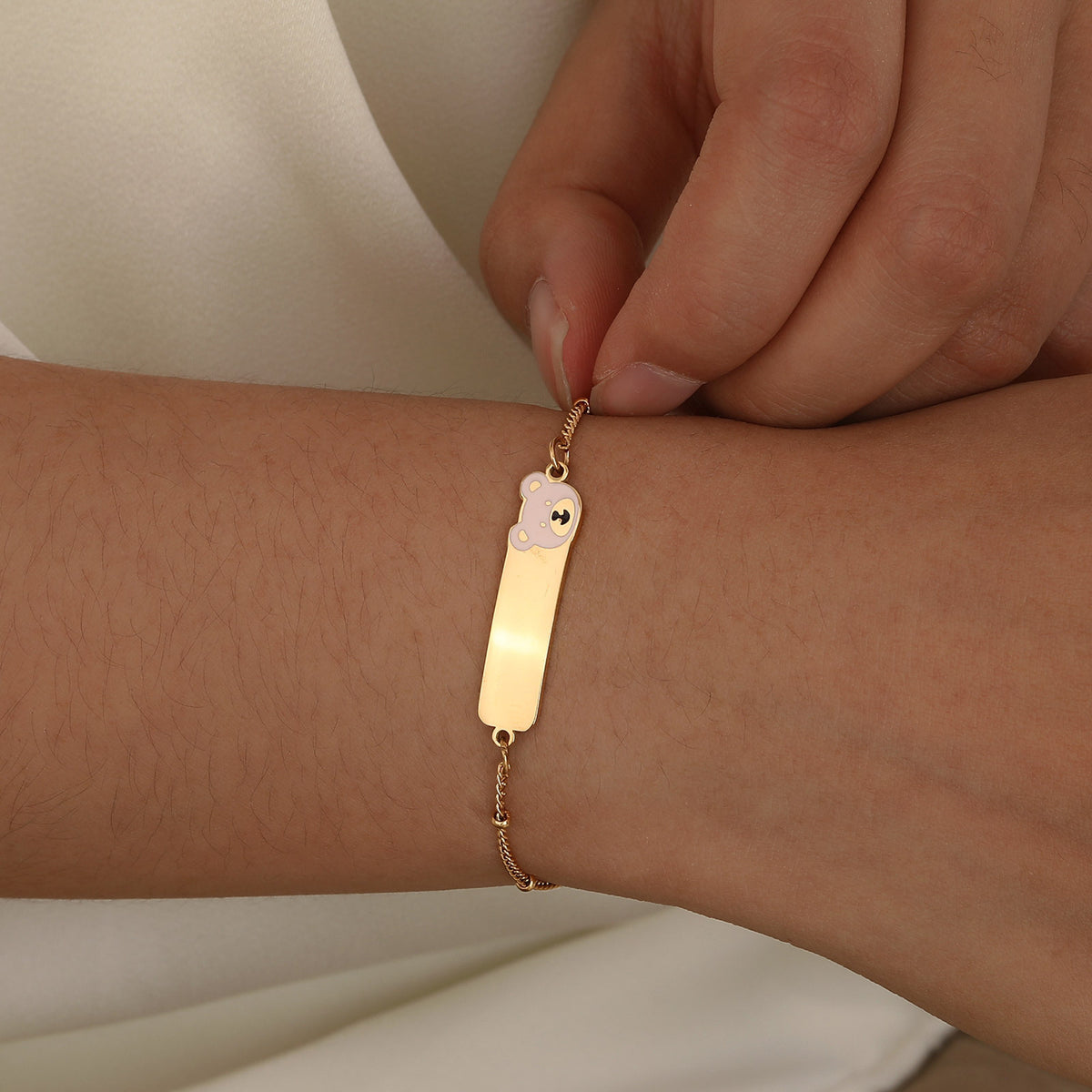 Variety Cute Child Size Stainless Steel Bracelet Unisex