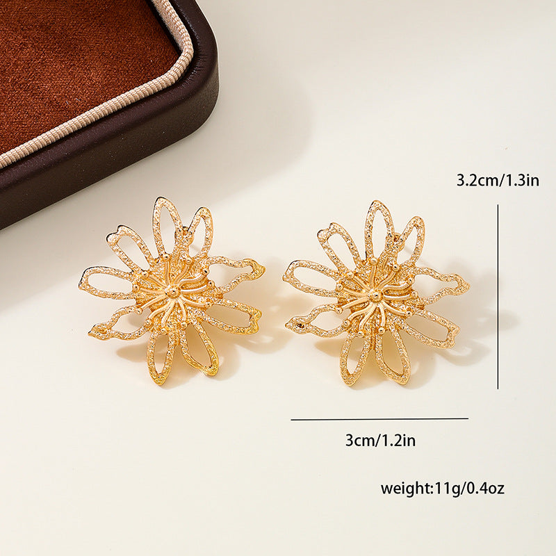 Planderful Vienna Verve Earrings – Fashionable Sunflower Design
