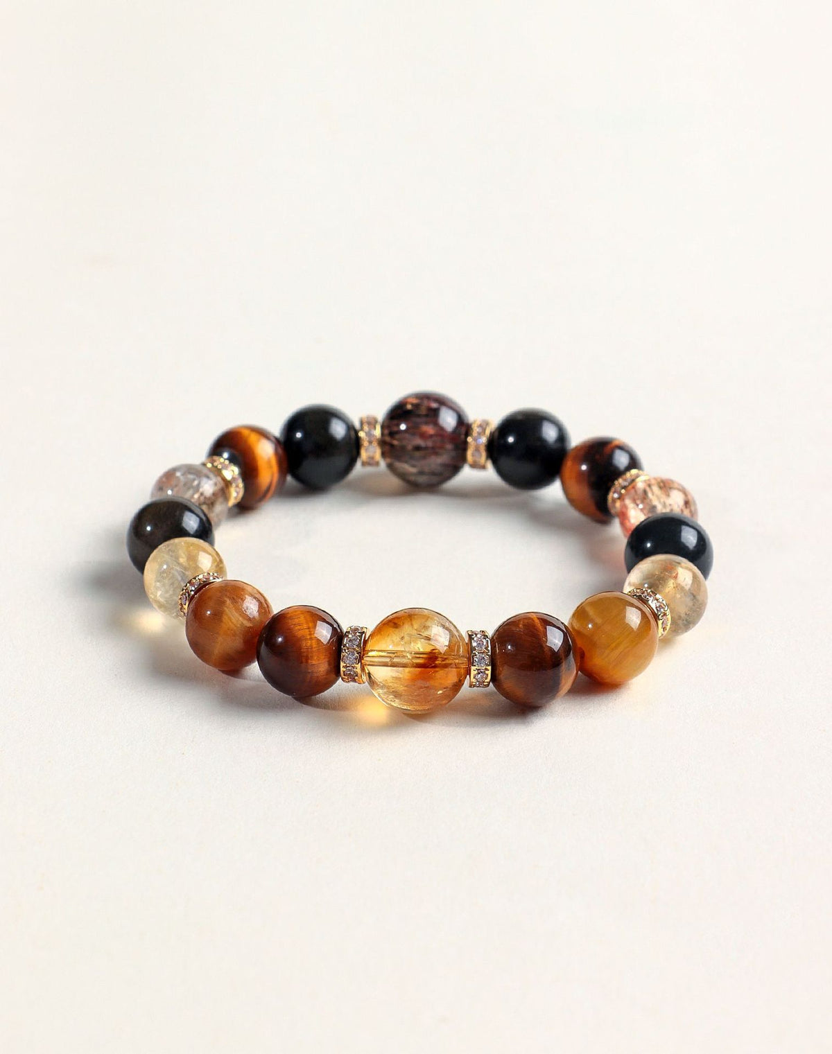 Amethyst Citrine Multigem Bracelet