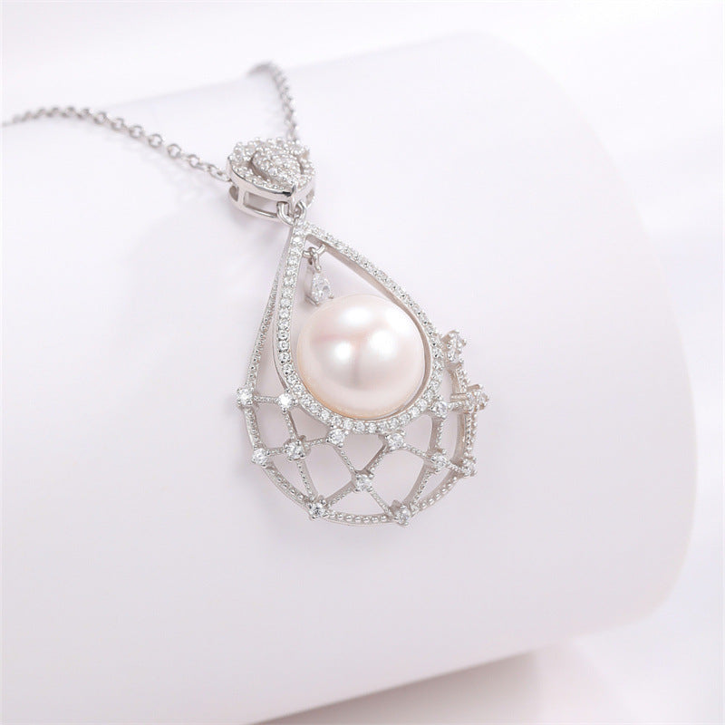 S925 Sterling Silver Freshwater Pearl Necklace