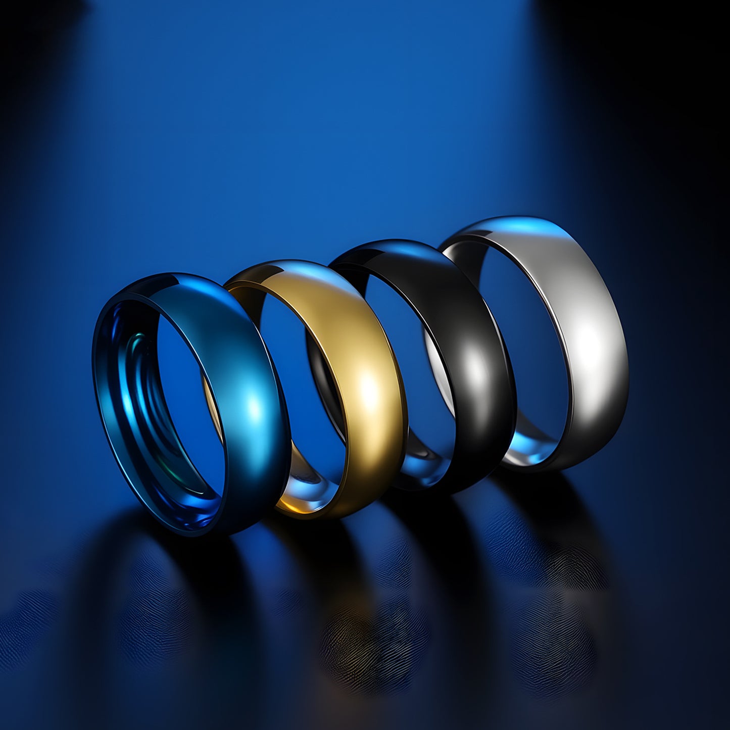 Planderful Stainless Steel Ring Unisex 6mm Minimalist Durable Everyday Wear For Men And Women