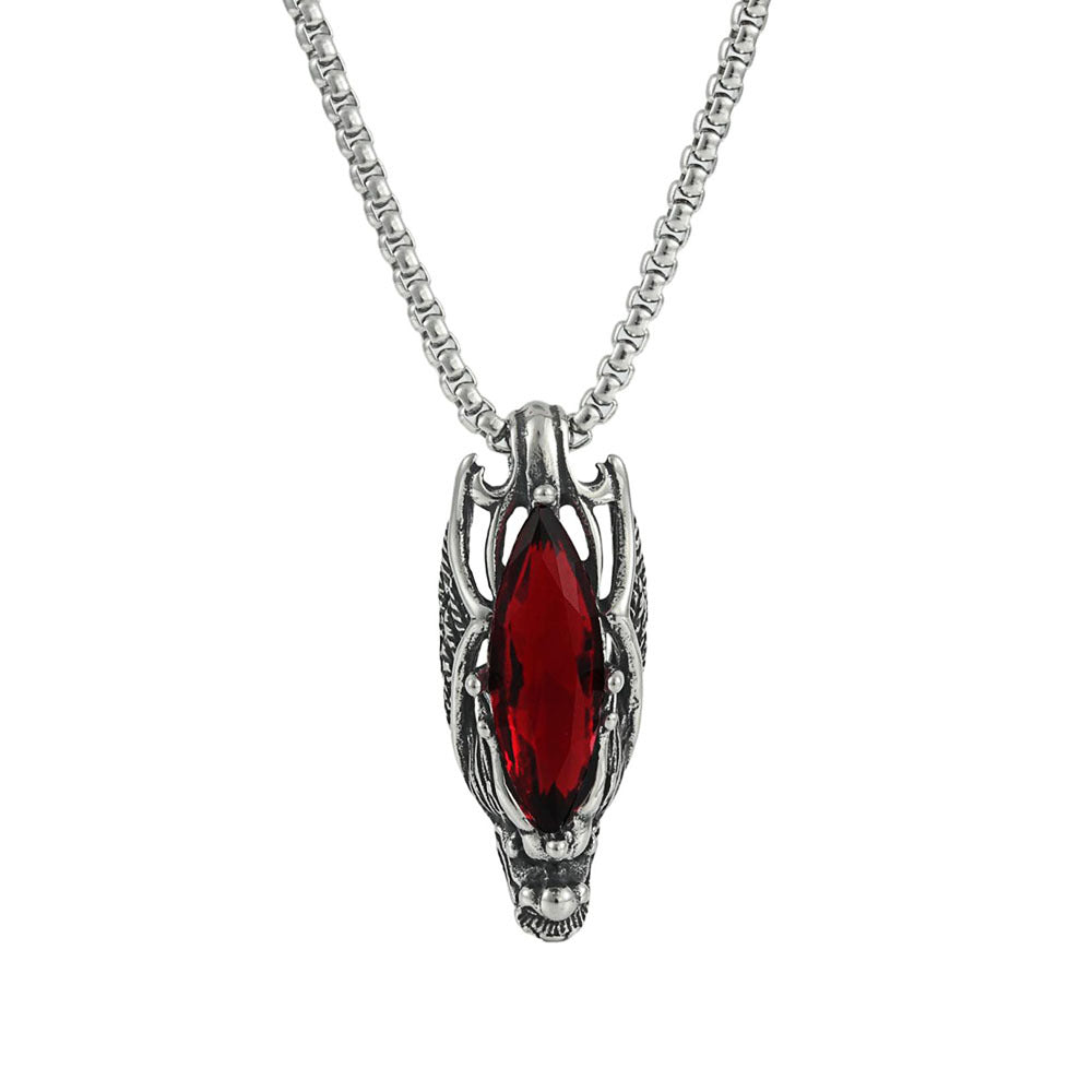 European And American Stainless Steel Dragon Pendant For Men