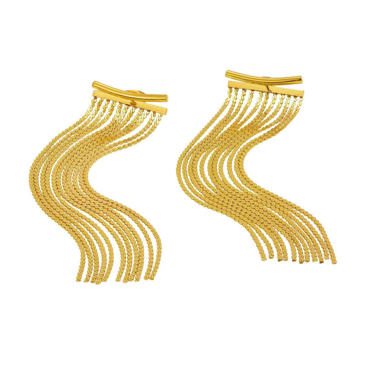 Modern Stainless Steel Earrings