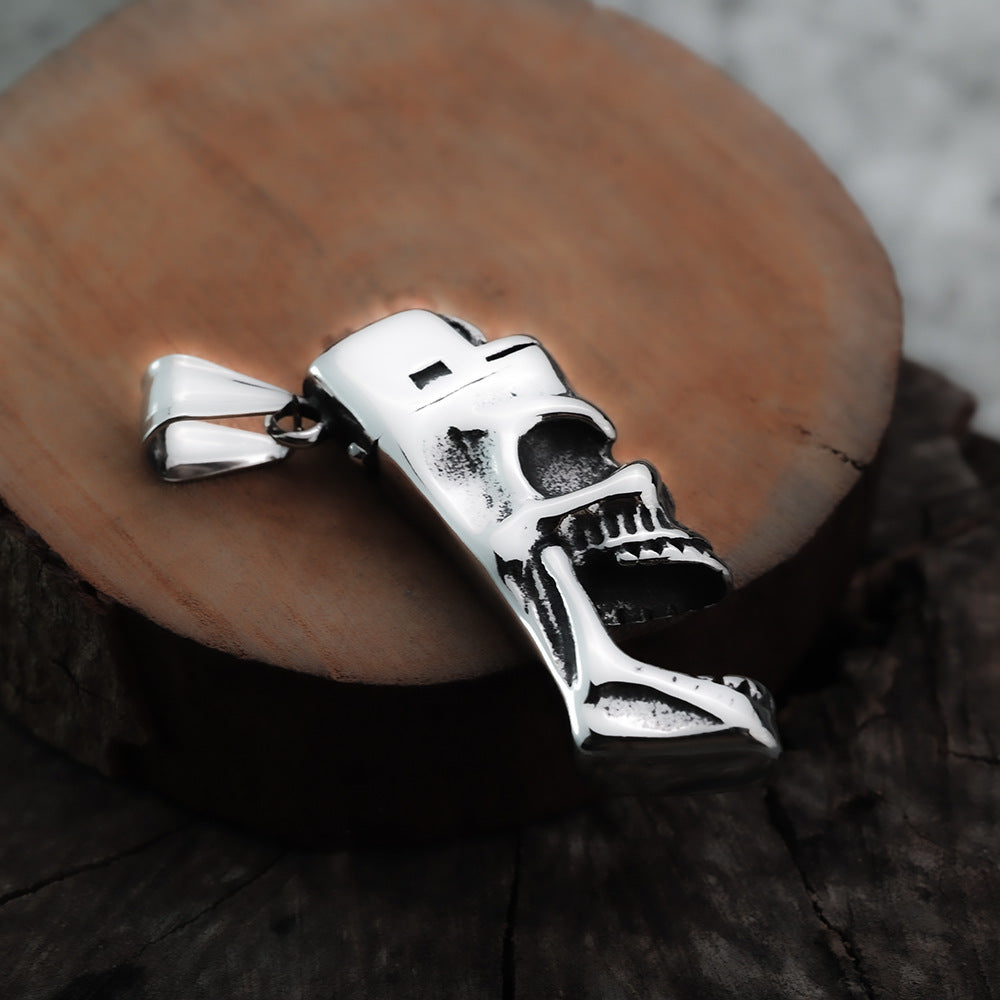Skull Stainless Steel Men's Pendant Necklace