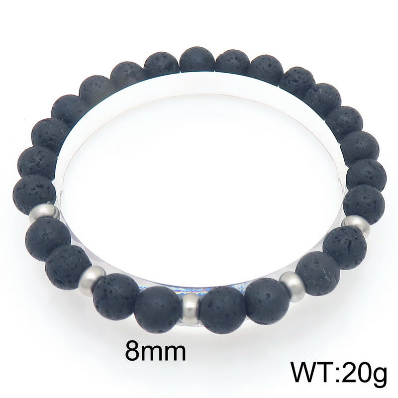 Planderful Collection Tiger Eye Stone Bracelet Men Durable