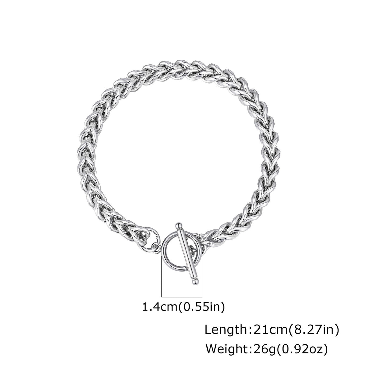 Cuban Chain Minimalist Stainless Steel Bracelet