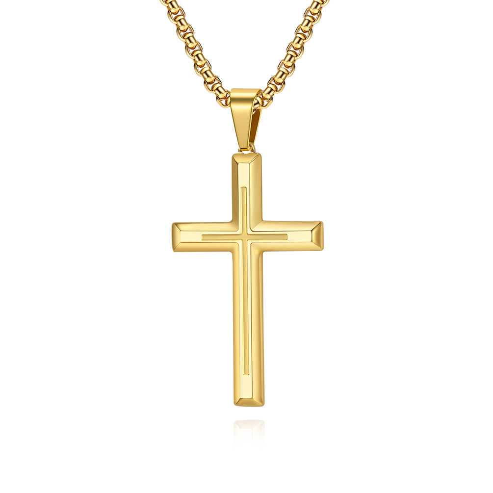 Stainless Steel Cross Necklace