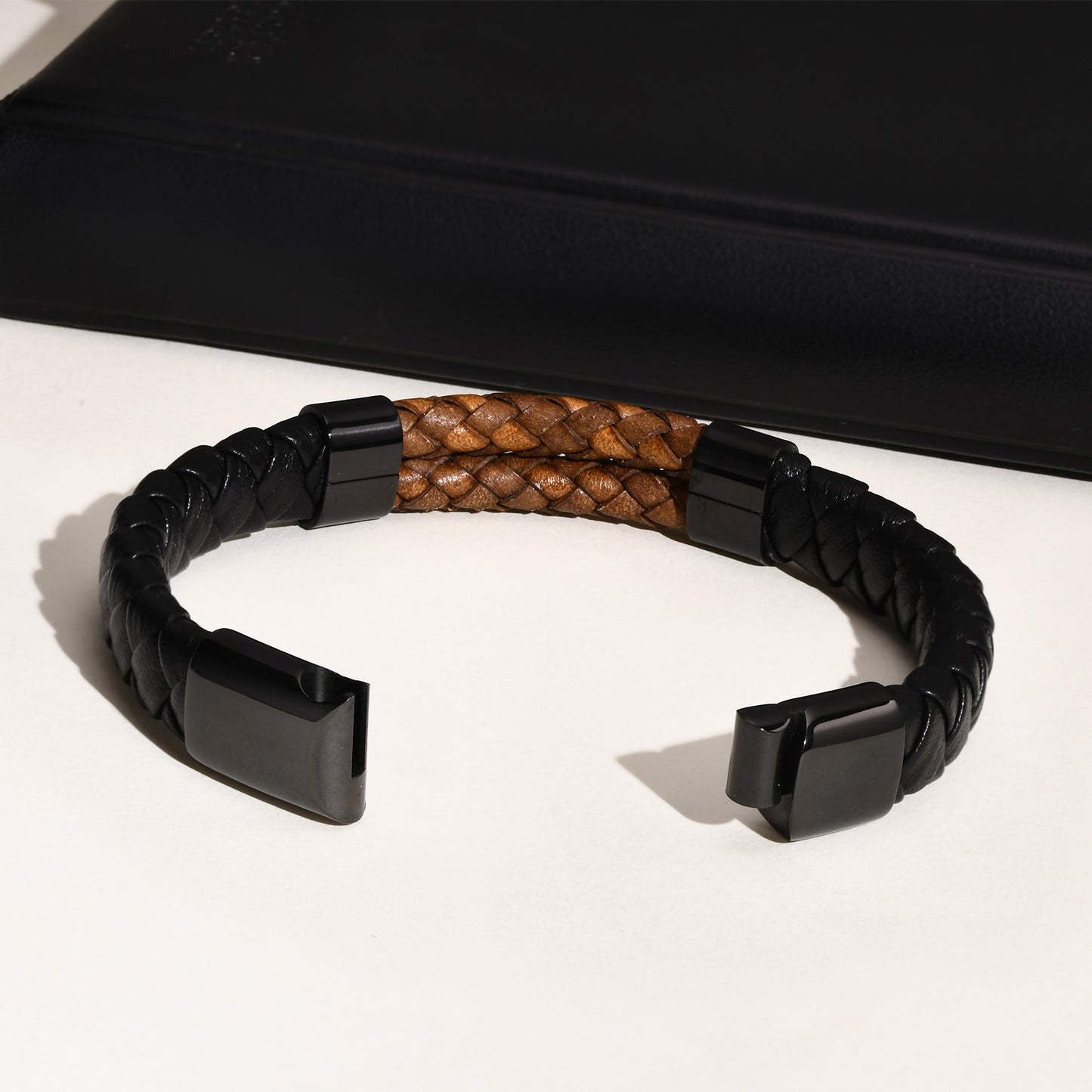 Cross-Border Jewelry Wholesale Black ZP Bracelet for Men