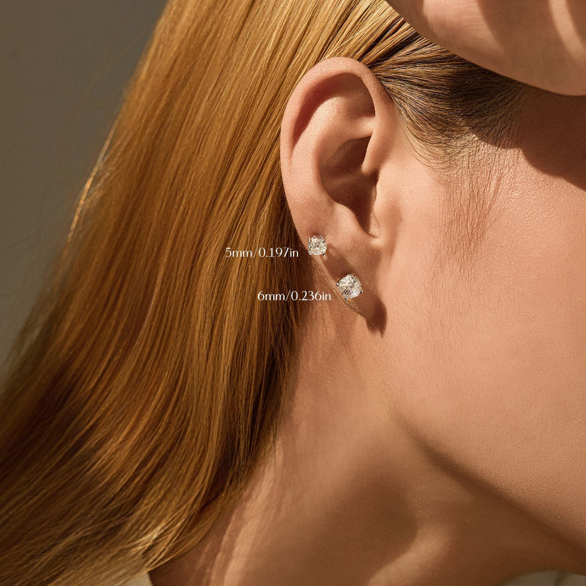 925 Sterling Silver Fireworks-Cut Stud Earrings