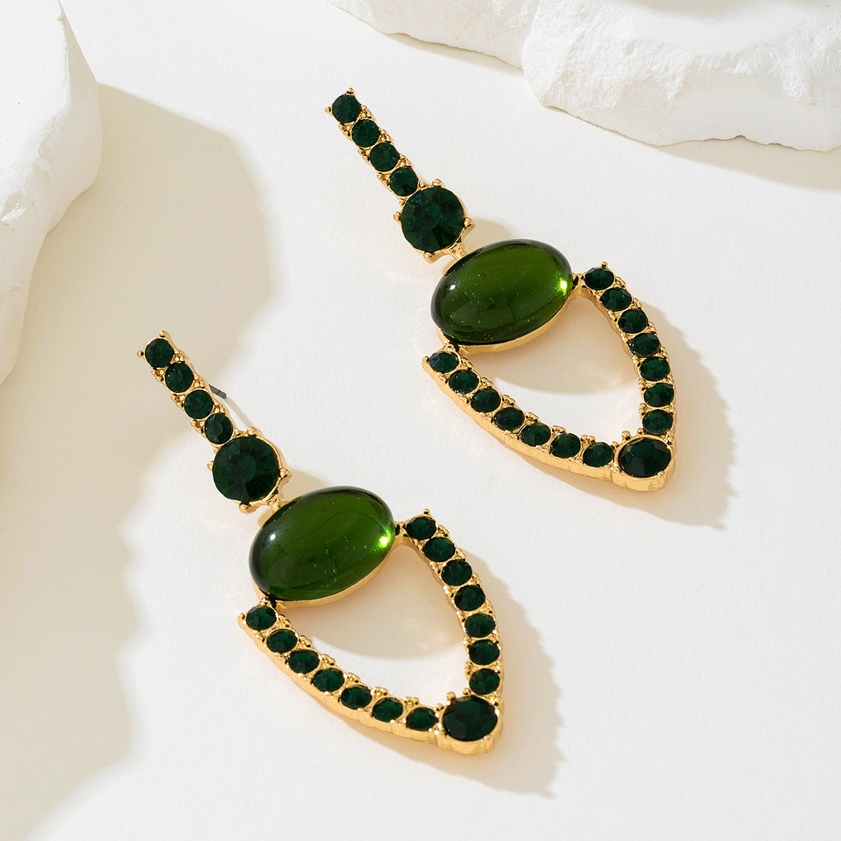 Planderful Vienna Verve Earrings – Stylish Retro Geometric Design