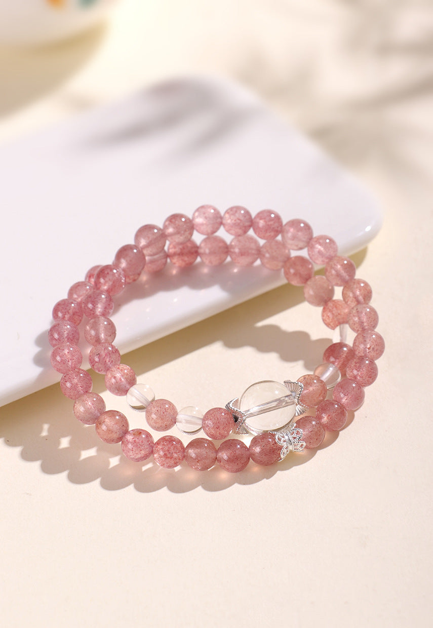 Planderful Fortune's Favor Bracelet – Elegant Crystal Beaded Design
