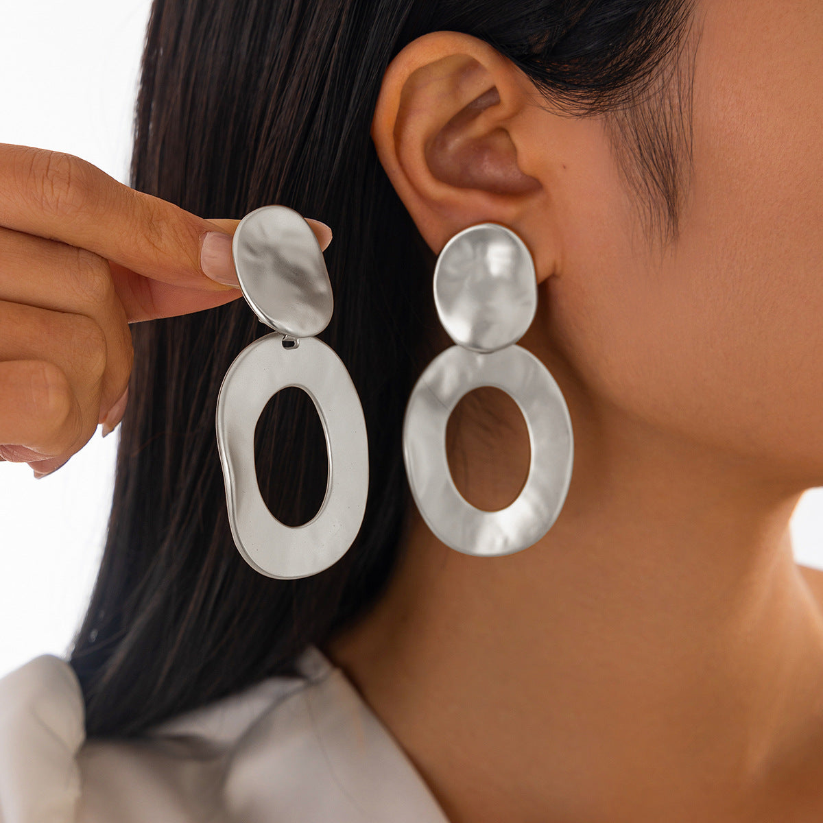 Planderful Vienna Verve Earrings – Exaggerated Geometric Design