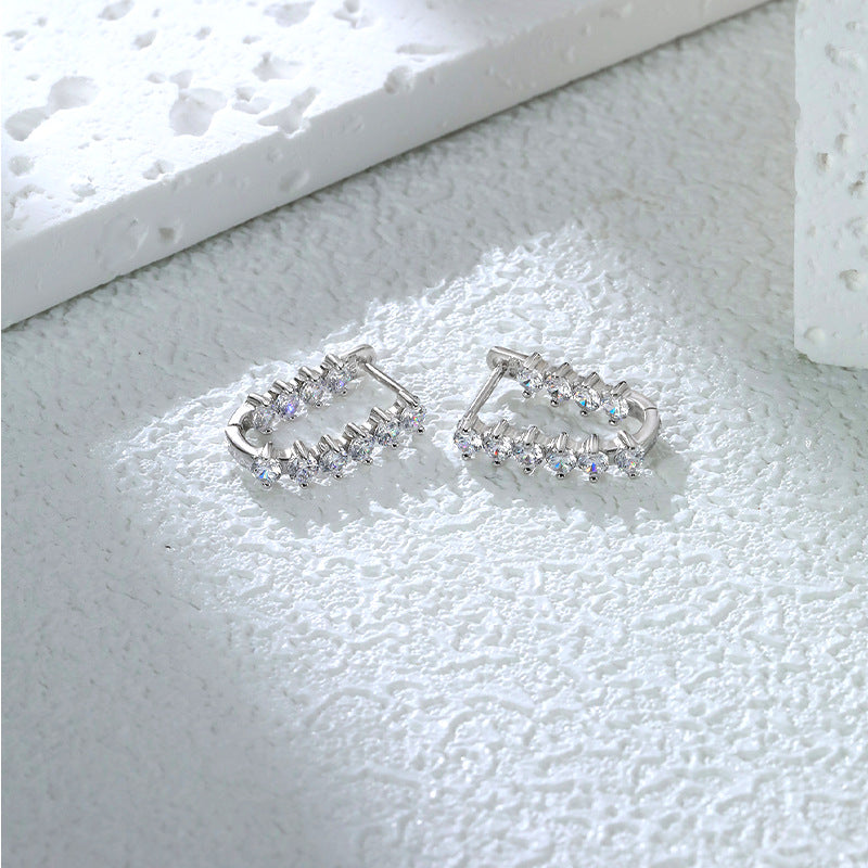 Classic Premium 925 Sterling Silver Women's Earrings