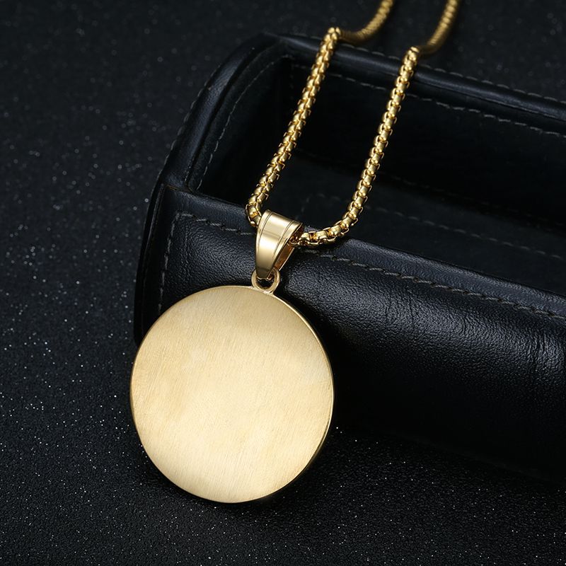 Stainless Steel Letter Pendant Necklace By Planderful Everyday Genie Premium Gift For Her