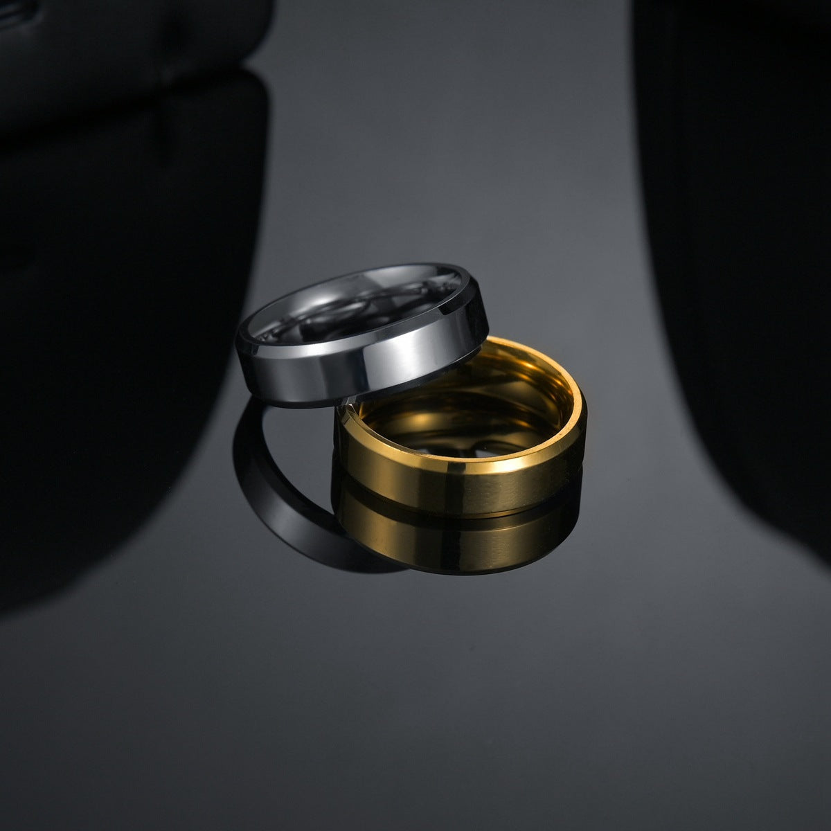 Stainless Steel Unisex Ring Planderful Everyday Genie Collection Minimalist Durable Trendy Jewelry For Him And Her