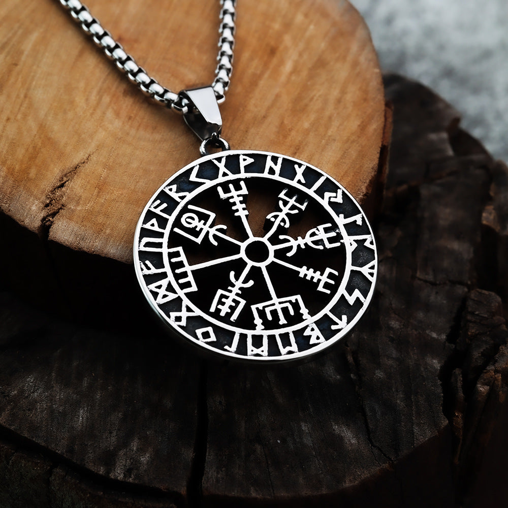 European And American Style Compass Personalized Pendant Jewelry