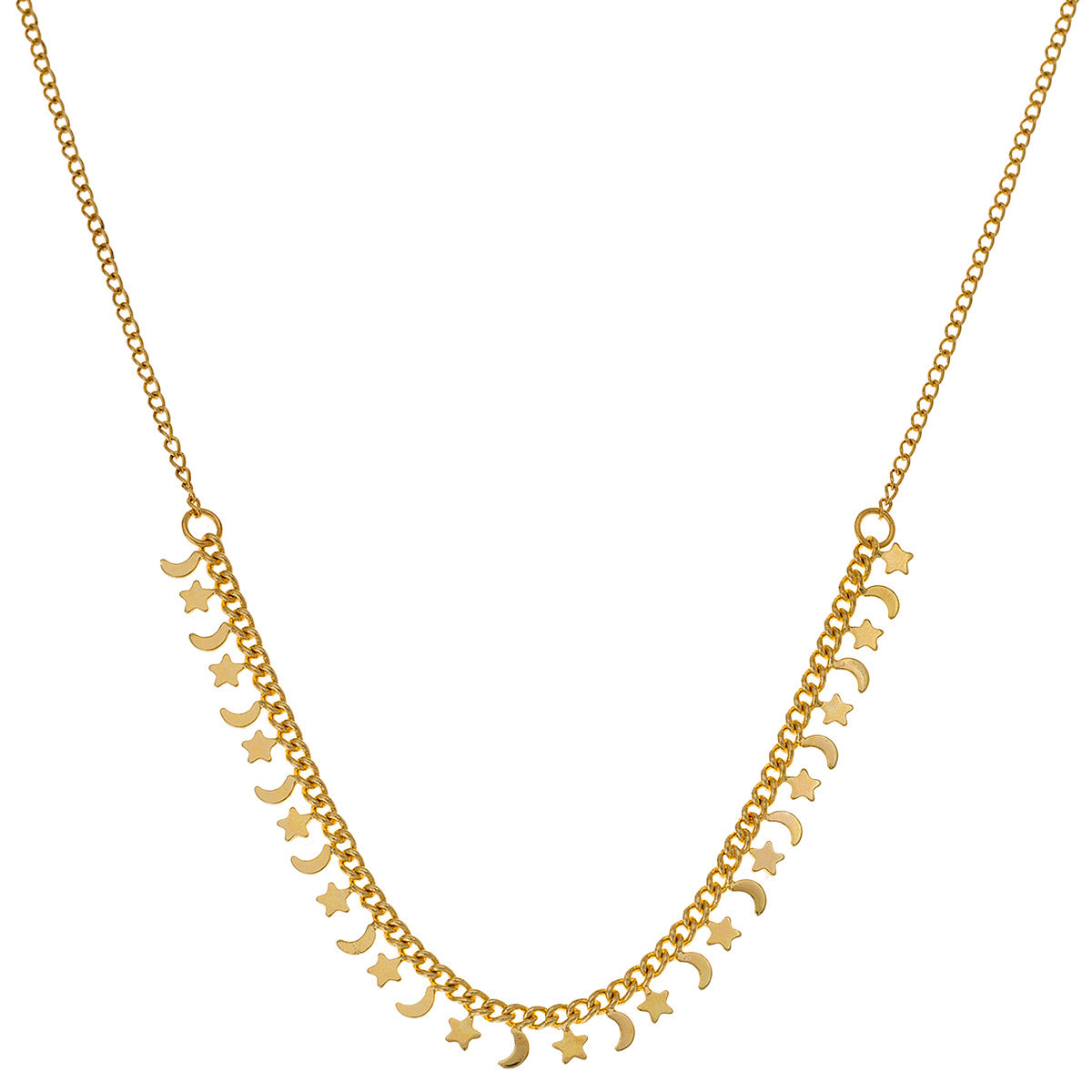 Planderful Vienna Verve Necklace – Stylish Minimalist Metal Design