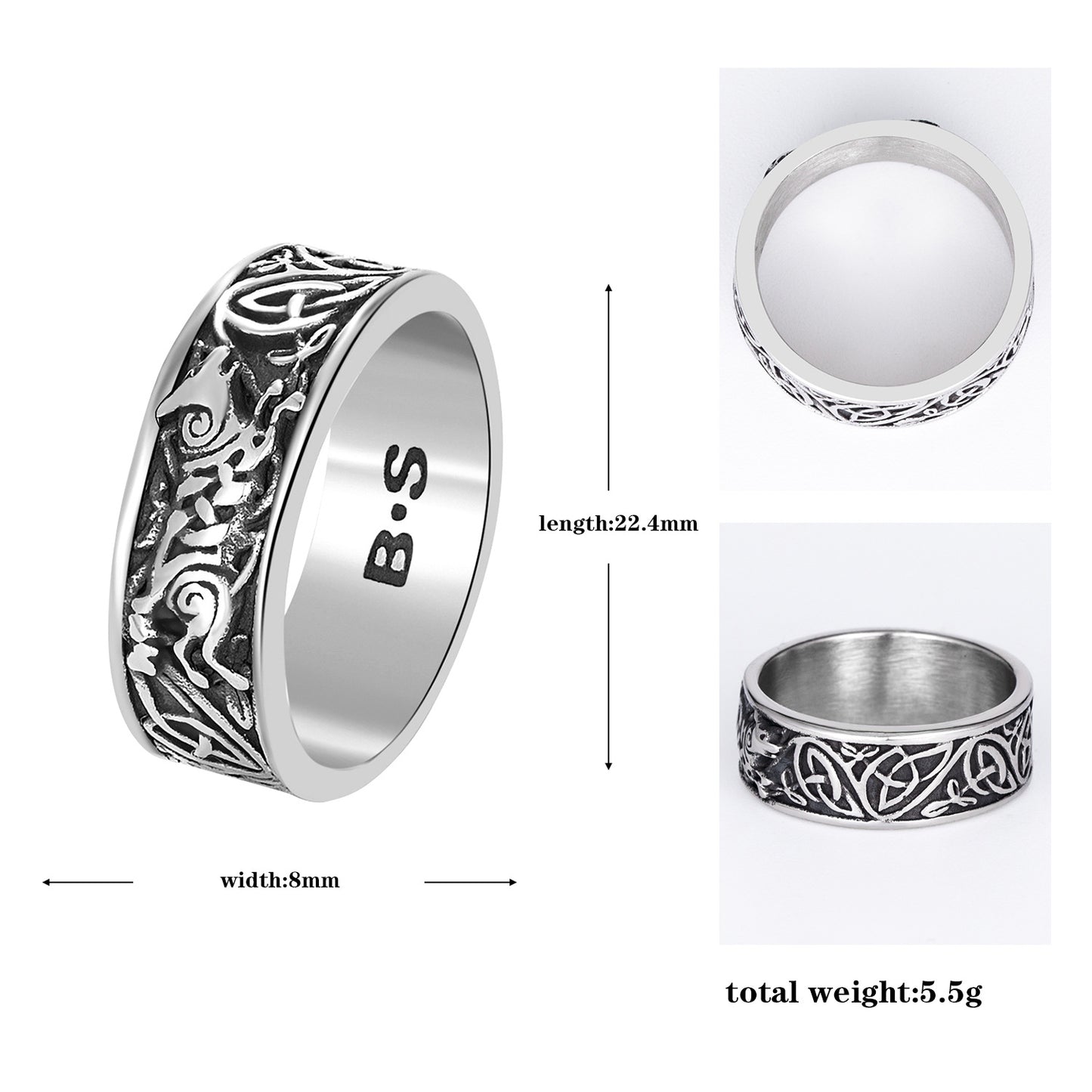 Steel Ring – Vintage Boys Ring