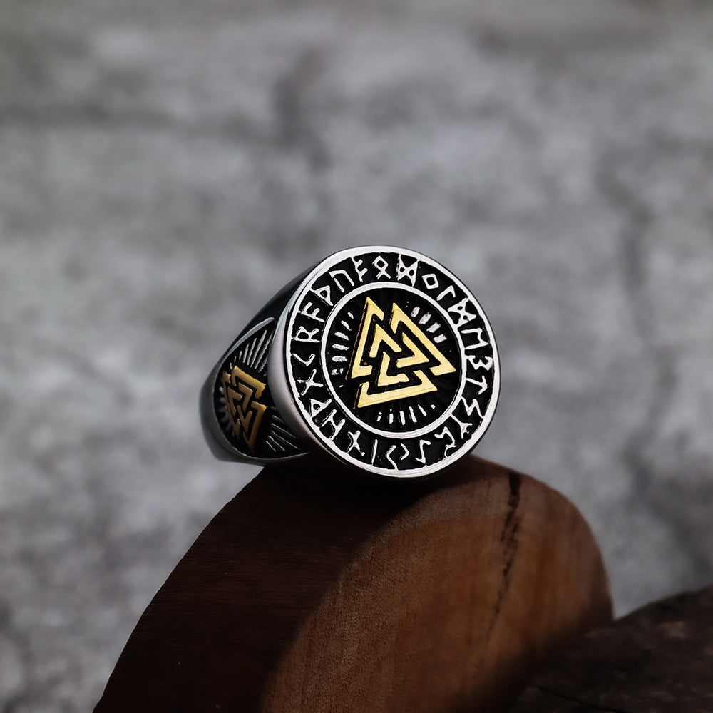Cross-Border New Products Viking Ring Fashion Jewelry Wholesale