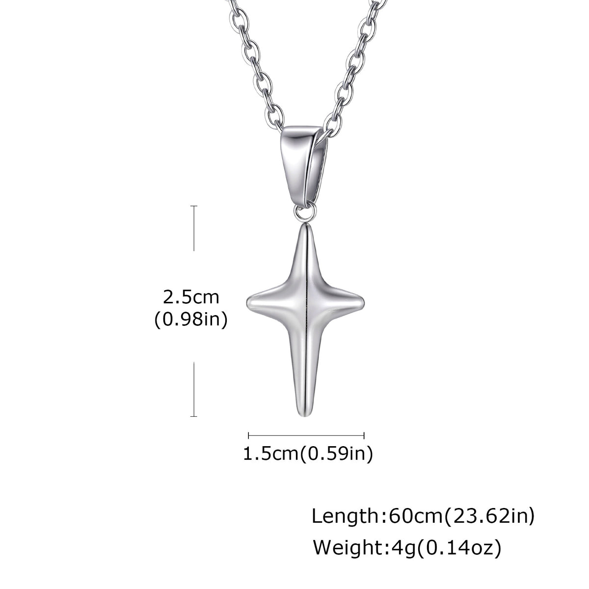 Flower Geometric Gold-Plated Stainless Steel Necklace