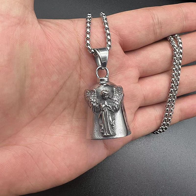 Punk Angel Wing Stainless Steel Jewelry